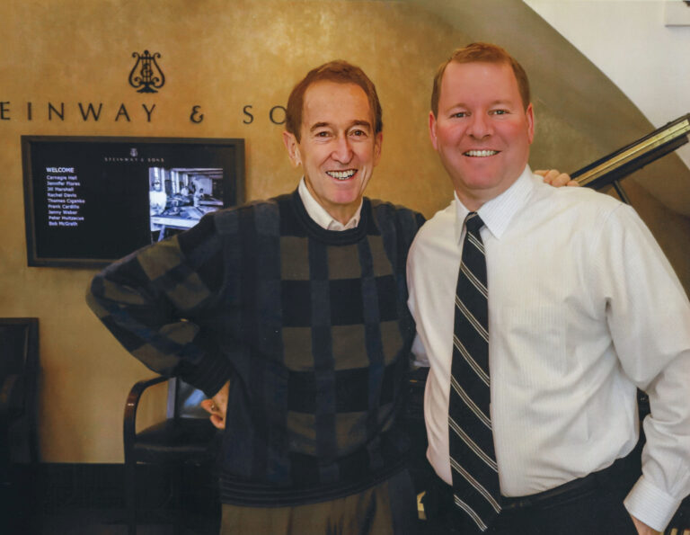 photo of Todd with Bob McGrath