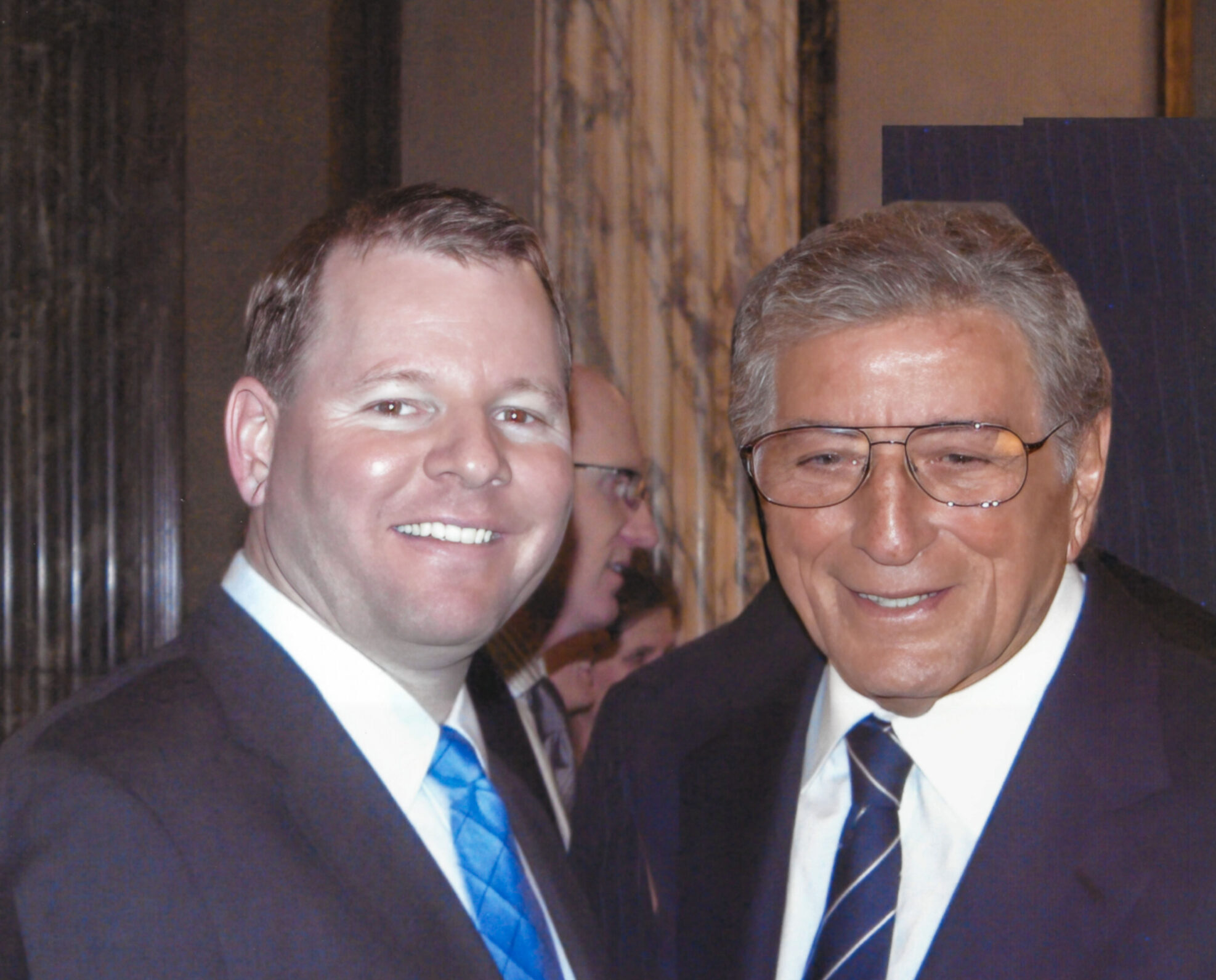 photo of Todd Sanders with Tony Bennett