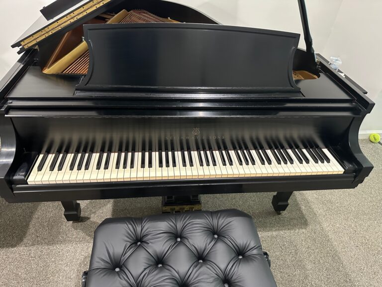 Steinway Model L - Front Angled View