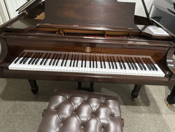 Preowned Steinway & Sons Mahogany Model M Grand- Timeless Beauty with Remarkable Tone - Image 5